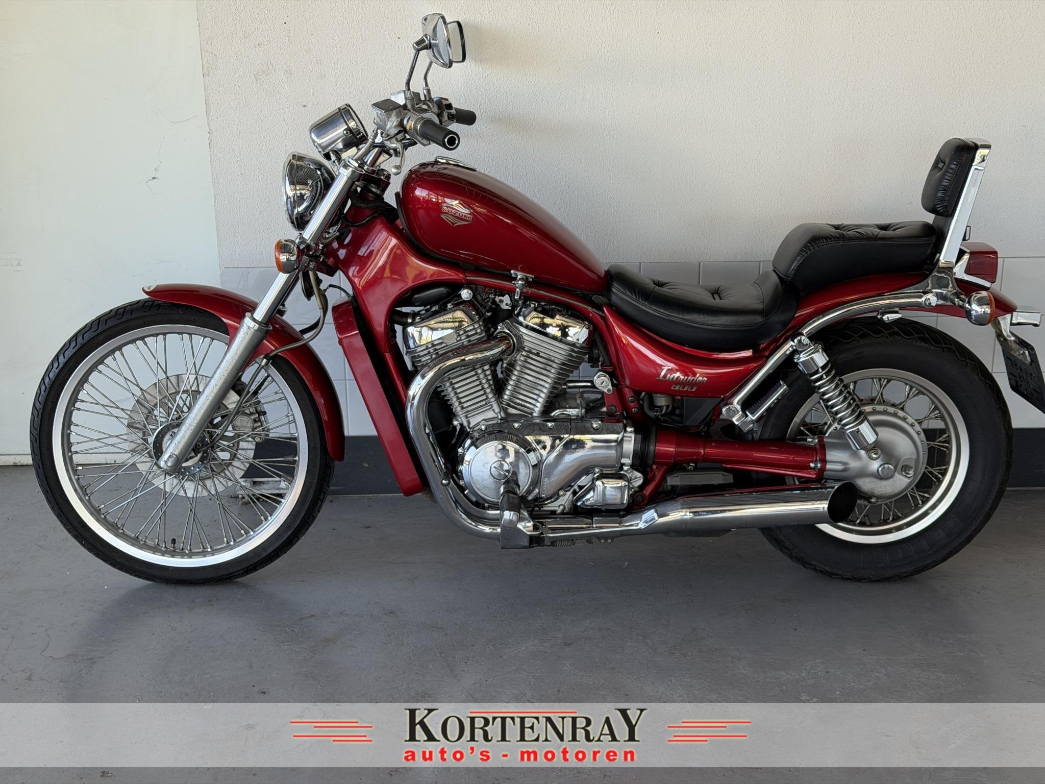 Suzuki VS 800 Intruder (GL) vrijwel nieuwstaat is deze gewel, Motoren, 805 cc, Chopper, Meer dan 35 kW, Handgeschakeld