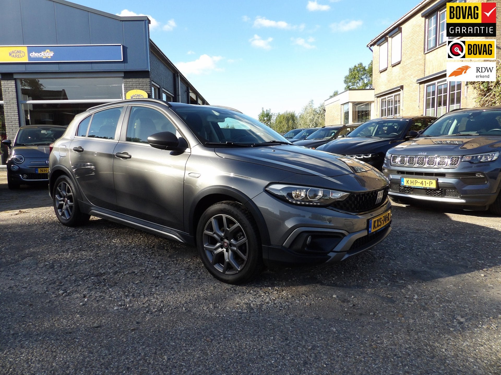 Fiat Tipo Cross 1.0 City Cross / Rijklaarprijs, Auto's, Voorwielaandrijving, 12 maanden, Gebruikt, Zwart