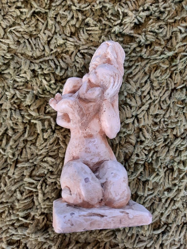 Beeld Moeder en kind.Jeanine Veldman, Minder dan 20 cm, Ophalen of Verzenden, Overige materialen, Beeld