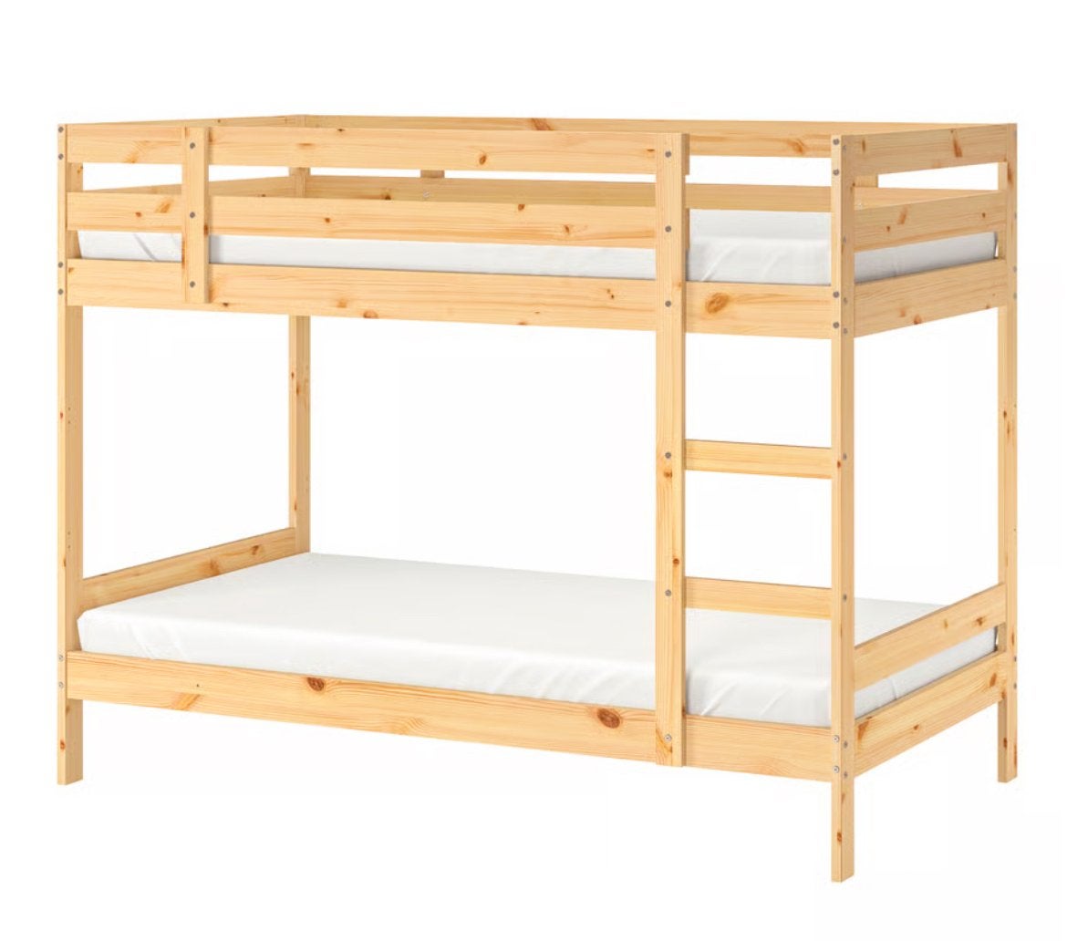 Stapelbed Mydal ikea, Ophalen, Gebruikt, 90 cm, 160 tot 180 cm