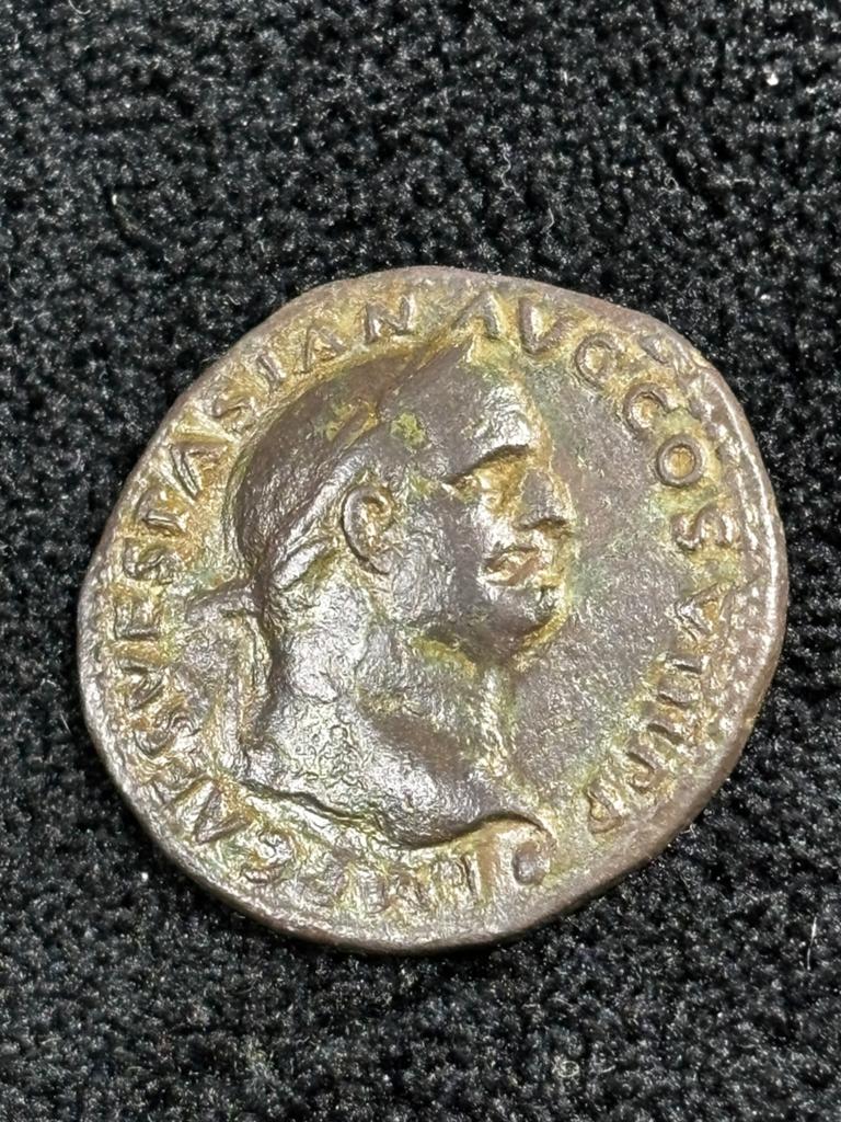 Romeinse dupondius keizer vespasianus, Ophalen of Verzenden, Italië