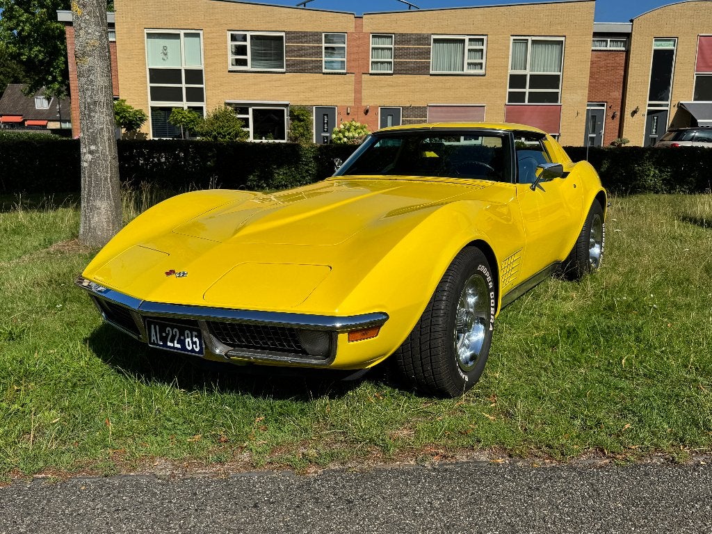 Corvette C3 - Chevrolet Corvette C3 Stingray, Auto's, Chevrolet, Automaat, Achterwielaandrijving, Lederen bekleding, Leder en Stof