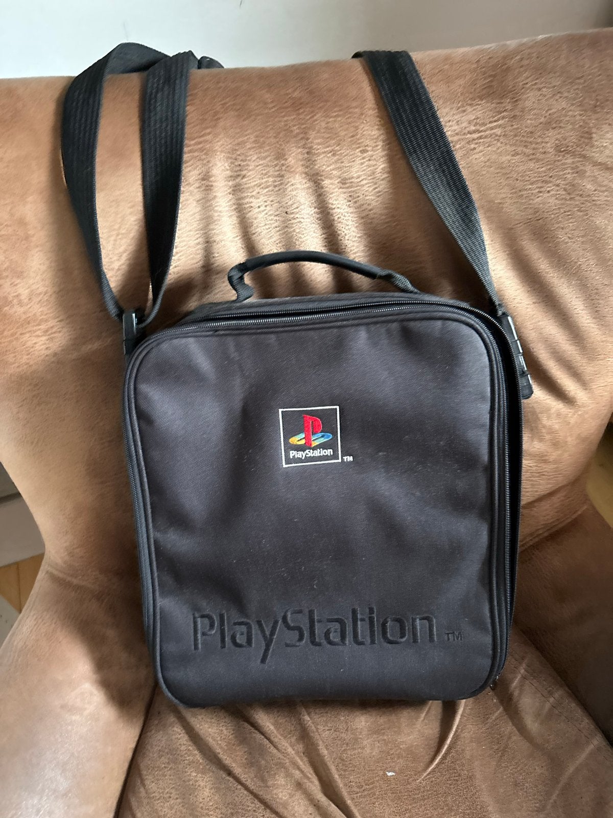 Vintage PlayStation 1 Tas - Origineel en Zeldzaam, Ophalen, Gebruikt, Overige typen, PlayStation 1