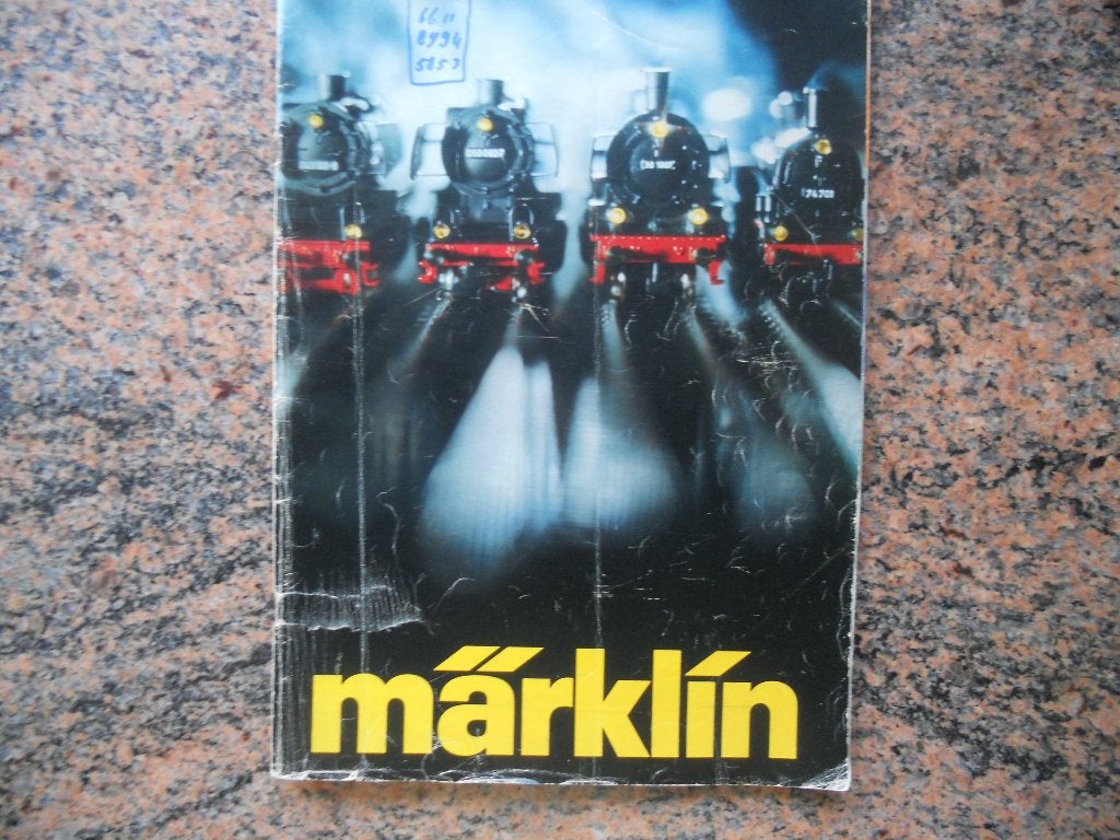 Märklin catalogus 1977, Wisselstroom, Gebruikt, Märklin, Boek, Tijdschrift of Catalogus