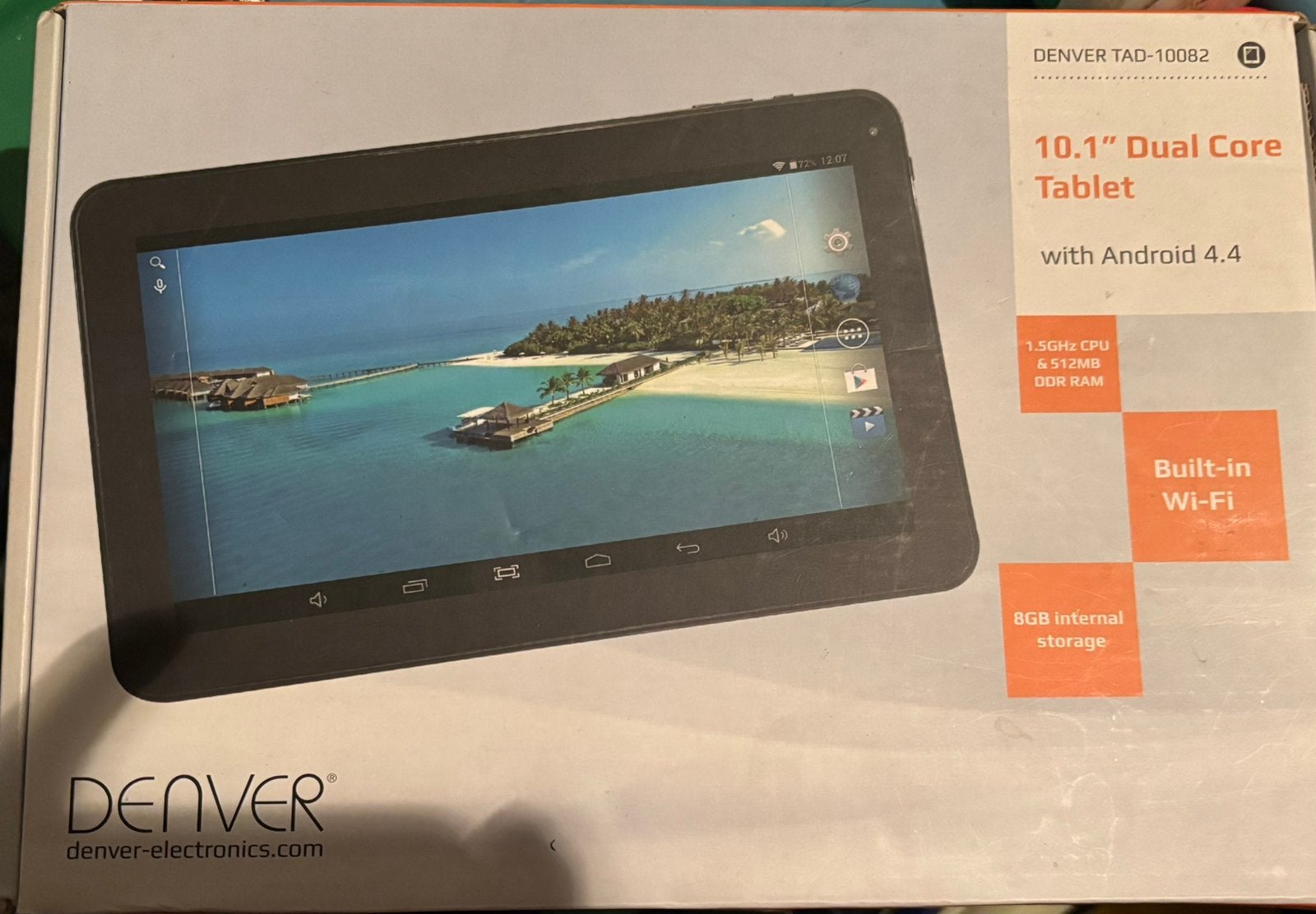 Tablet merk Denver, Verzenden, Gebruikt, 10 inch, 16 GB