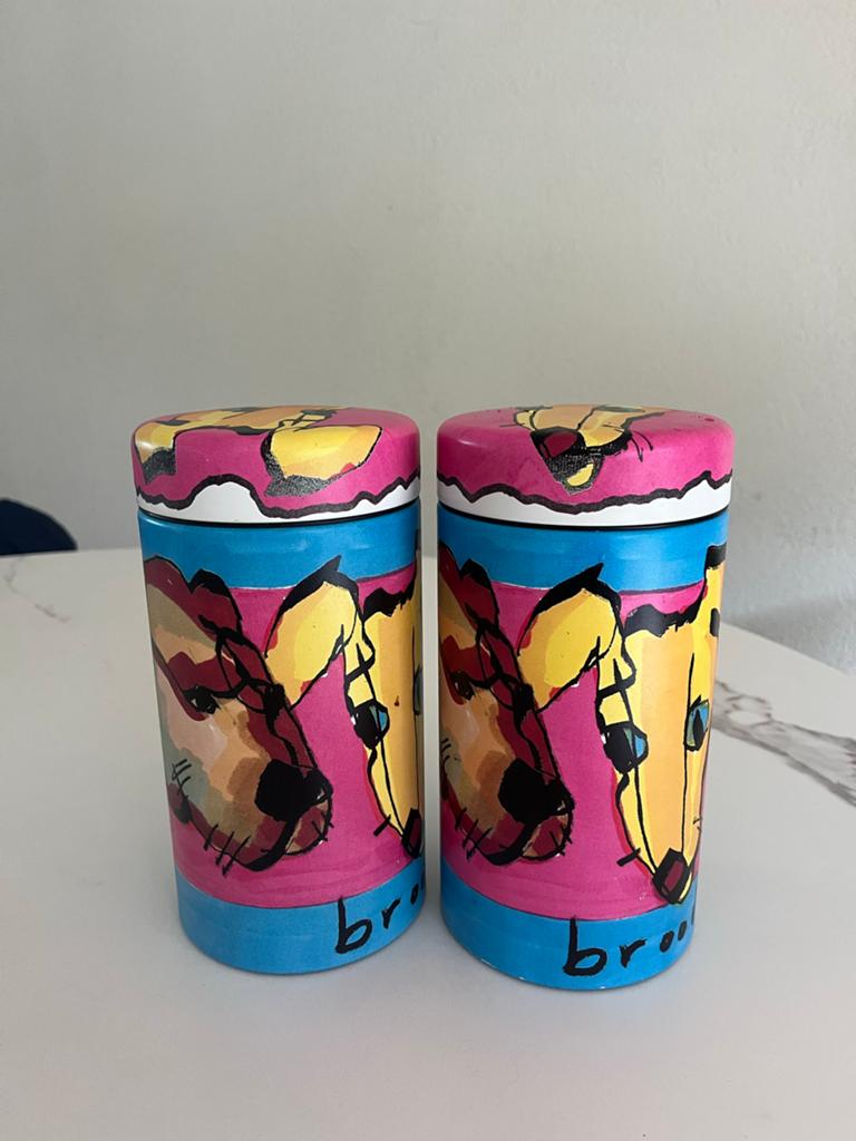 Herman Brood beschuitblikken van Brabantia, Verzamelen, Blikken, Ophalen of Verzenden, Gebruikt, Beschuit, Overige merken
