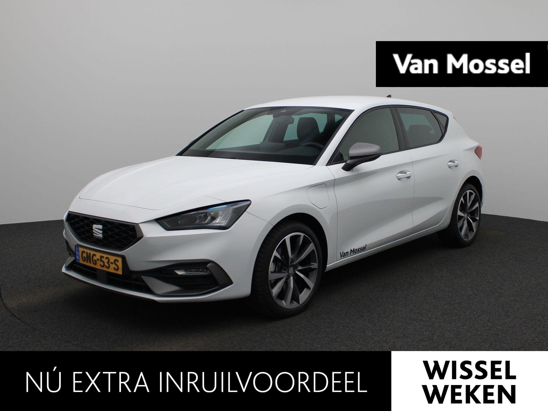 SEAT Leon 1.5 TSI e-Hybrid FR PHEV First Edition 204 PK | Au, Auto's, 12 maanden, 4 cilinders, Leon, Alcantara