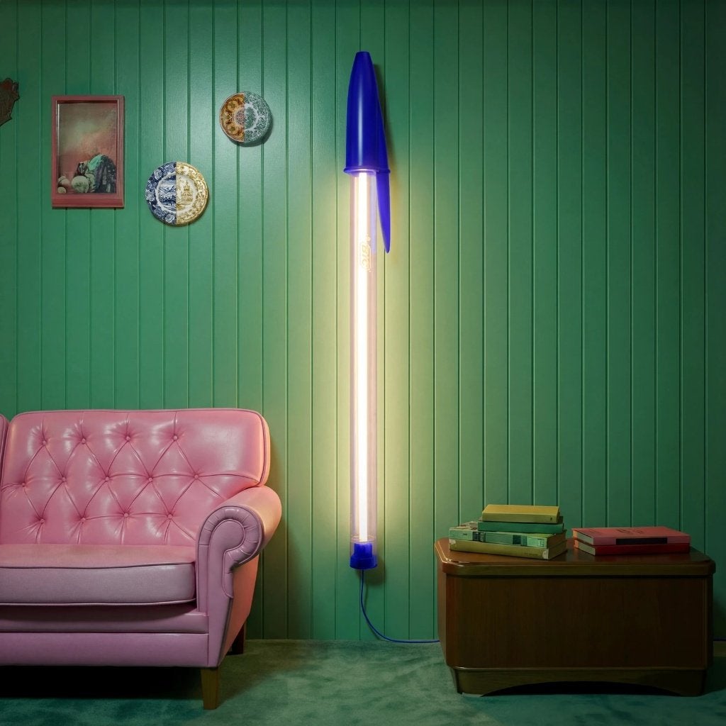 Seletti BIC lamp (BLUE/BLAUW), Ophalen, Kunststof, Nieuw, Overige fittingen