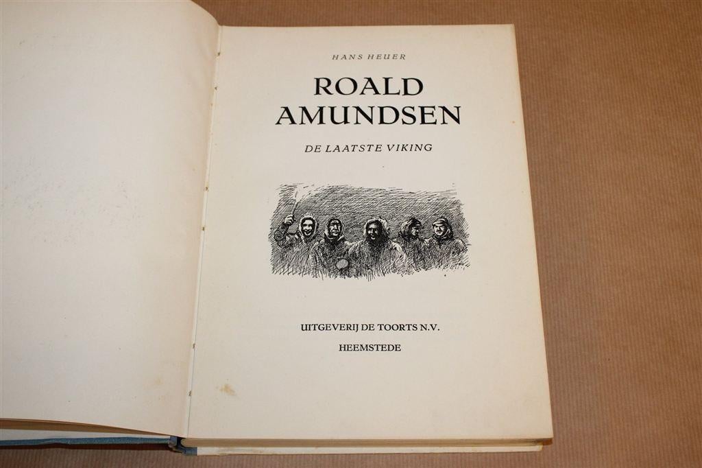 Roald Amundsen, Laatste Viking — Biografie Poolreiziger 1942, Ophalen of Verzenden, Gelezen, Europa