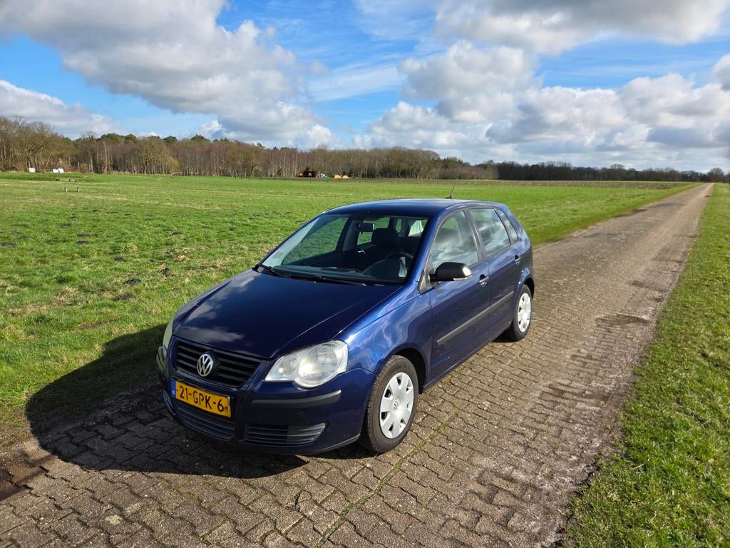 Volkswagen Polo 1.4 TDI 51KW 2008 Blauw, Auto's, Voorwielaandrijving, 580 kg, 1064 kg, Blauw