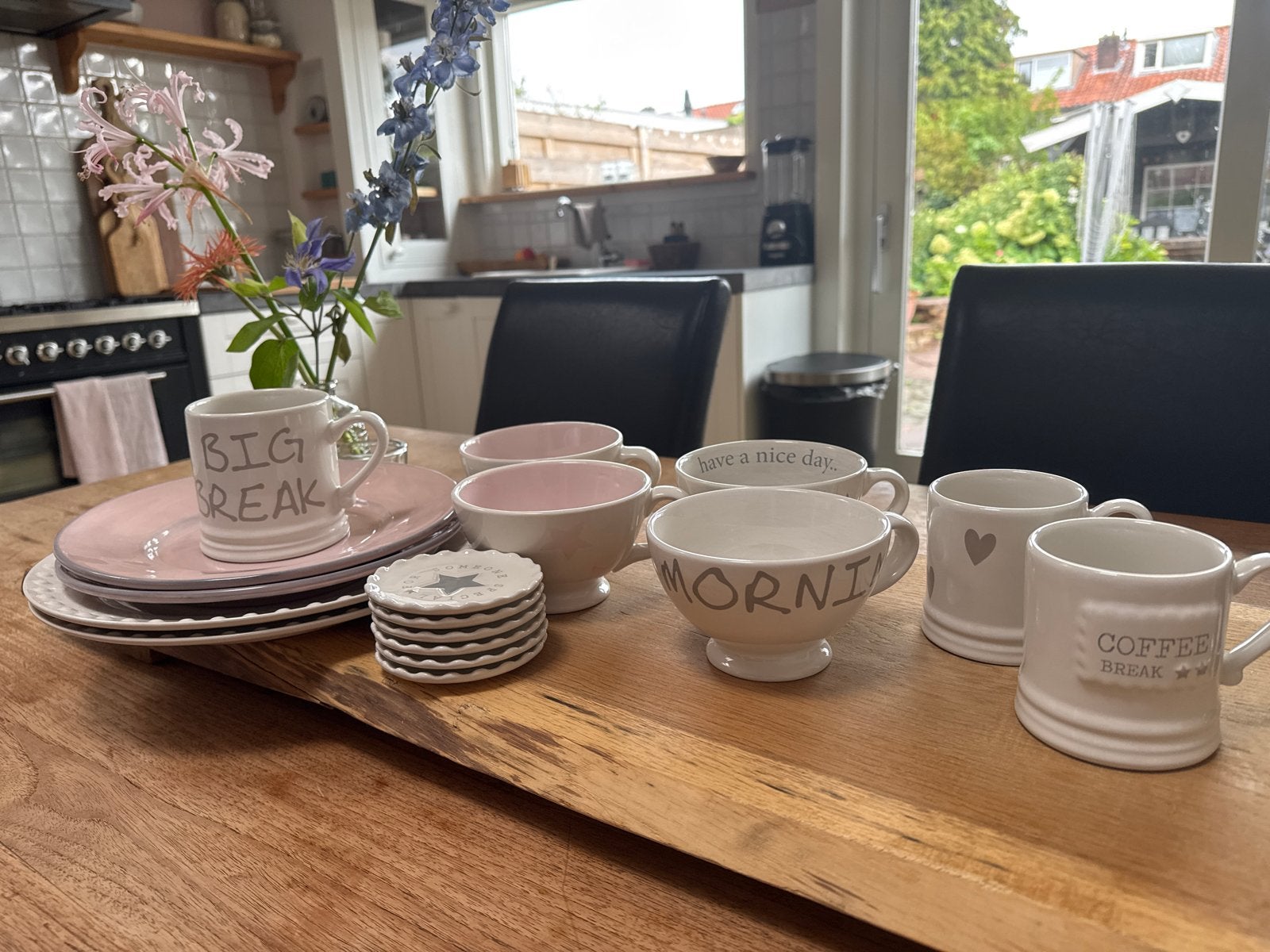 Bastion Collection servies: borden, kommen en mokken, Gebruikt, Overige merken, Keramiek, Ophalen of Verzenden