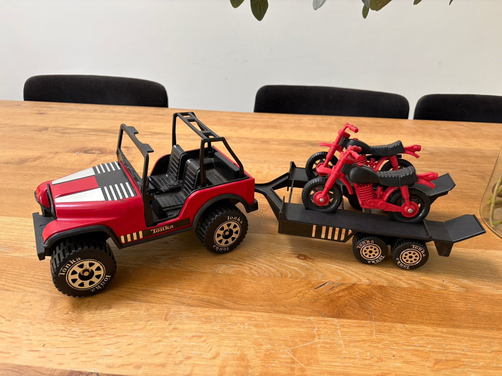 Tonka motorset, Ophalen of Verzenden, Zo goed als nieuw