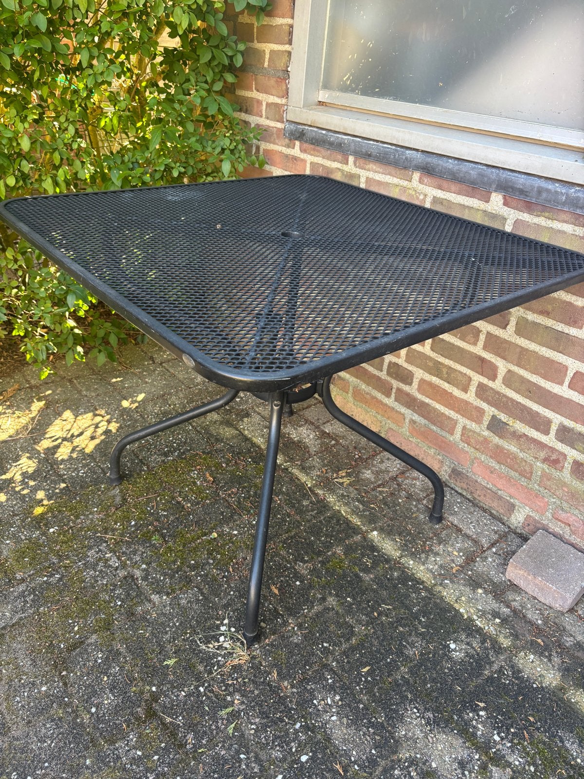 Royal Garden metalen tuintafel 90x90 cm, Ophalen, Gebruikt, Vierkant, Metaal