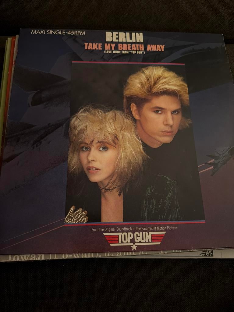 Berlin - Take My Breath Away (Maxi Single 45RPM), Ophalen of Verzenden, Zo goed als nieuw, 12 inch