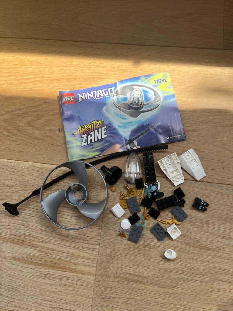 Lego Ninjago airtitzo zane 70742 set, Compleet, Lego, Ophalen of Verzenden, Zo goed als nieuw