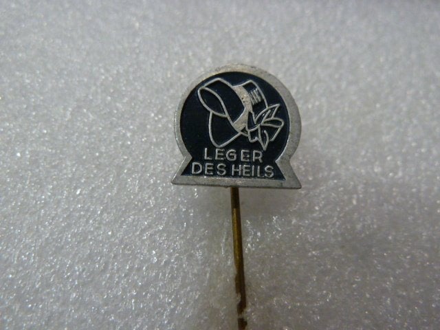 Vintage Leger des Heils speldje - Goede staat, Ophalen of Verzenden, Gebruikt, Overige onderwerpen, Speldje of Pin