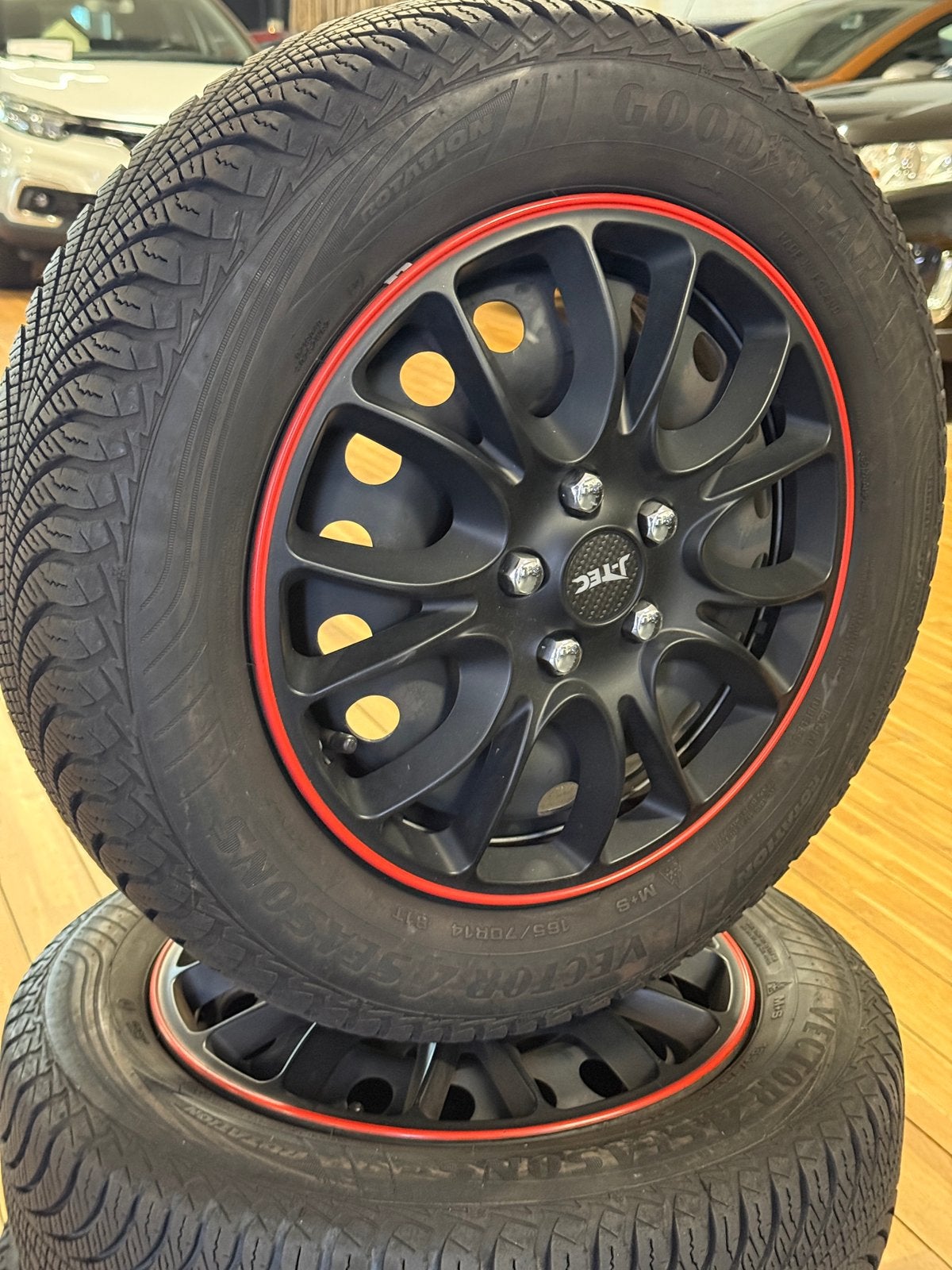 All Season Banden & Velgen | Citigo | Up | Mii, Auto-onderdelen, Banden en Velgen, Ophalen, 14 inch, Gebruikt, Banden en Velgen