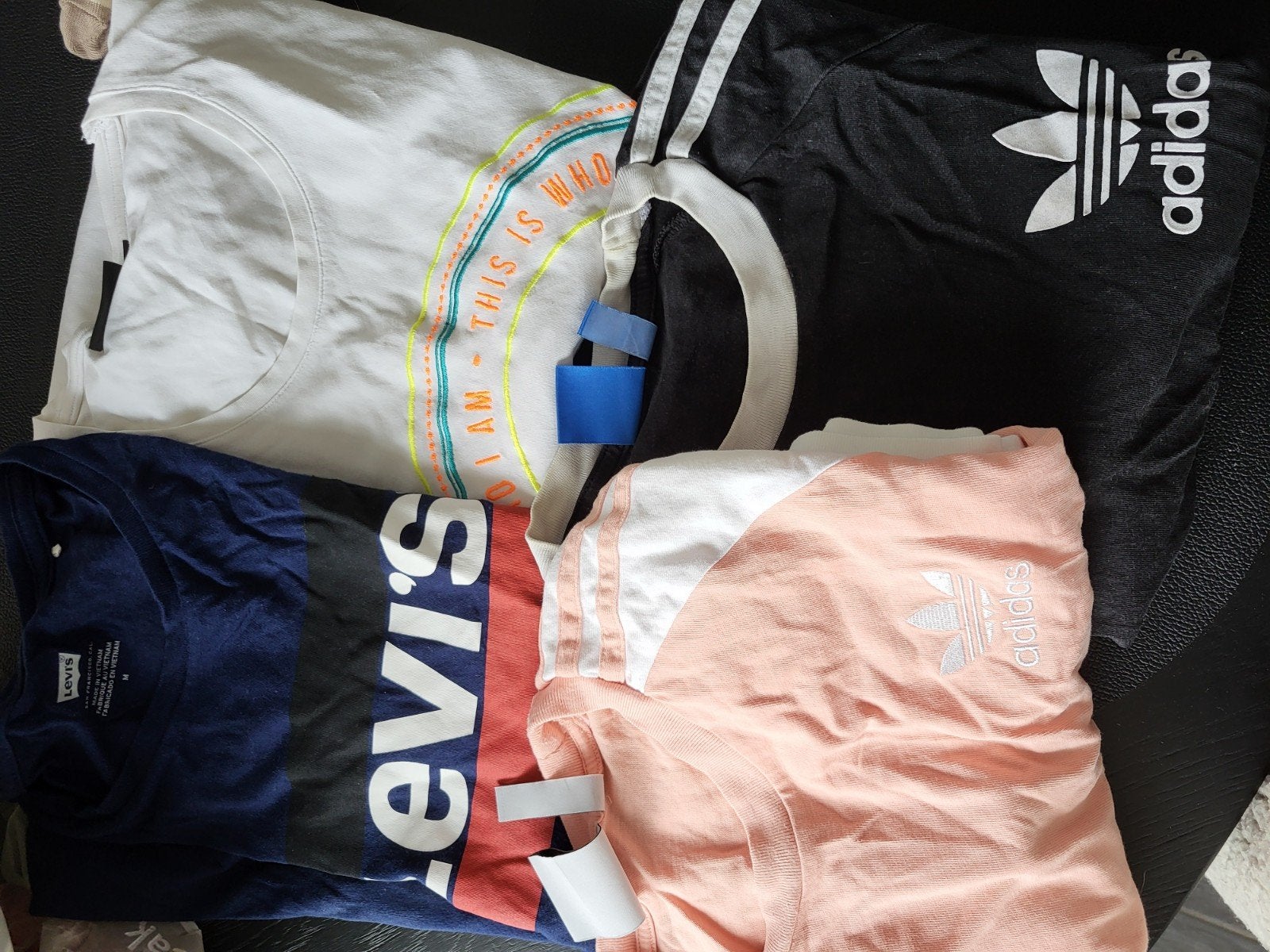 4 dames merk shirtjes S en M, Diverse, Ophalen of Verzenden, Zo goed als nieuw, Korte mouw