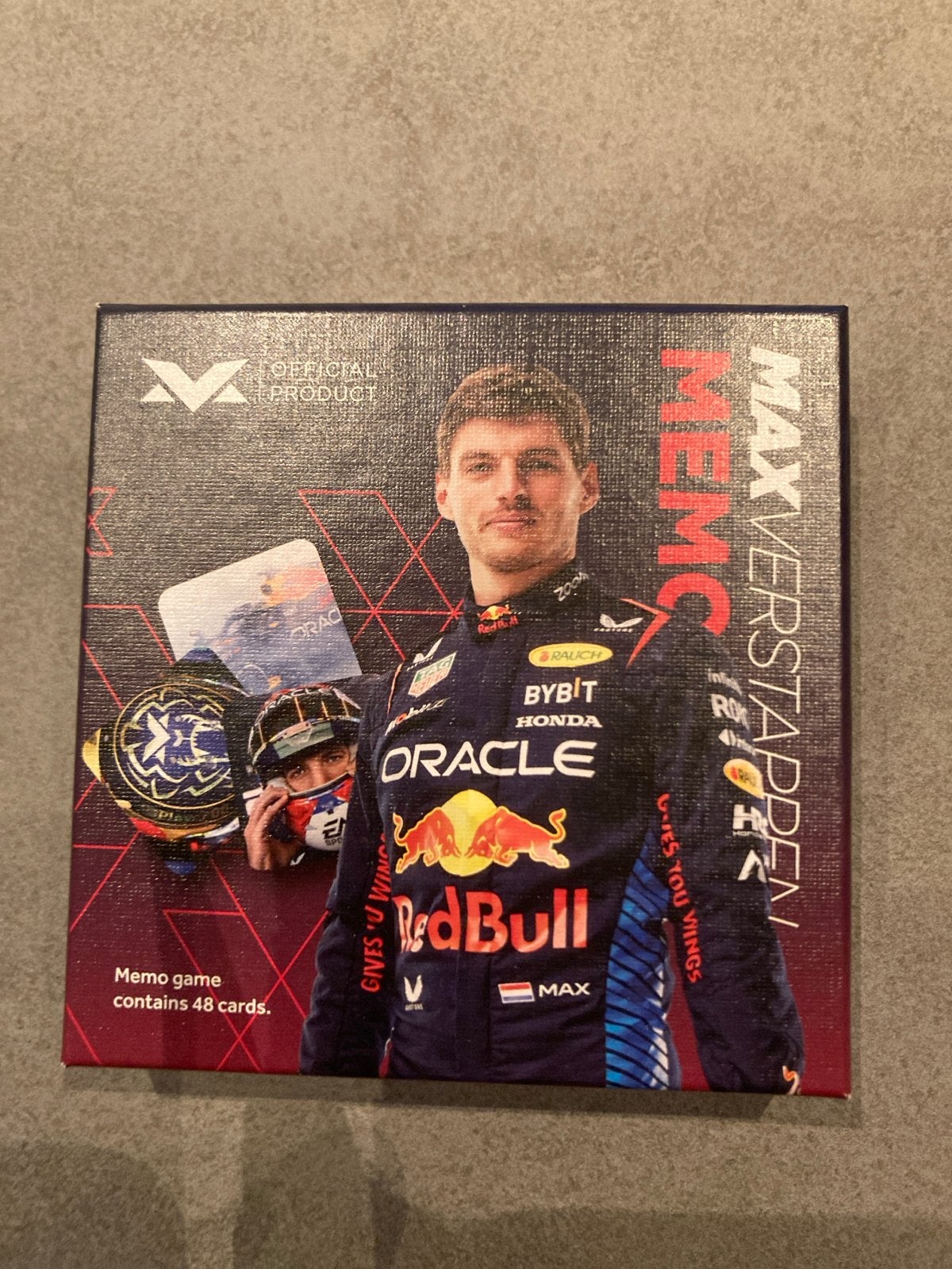 Max Verstappen Memo Game - 48 kaarten, Een of twee spelers, Ophalen, Nieuw