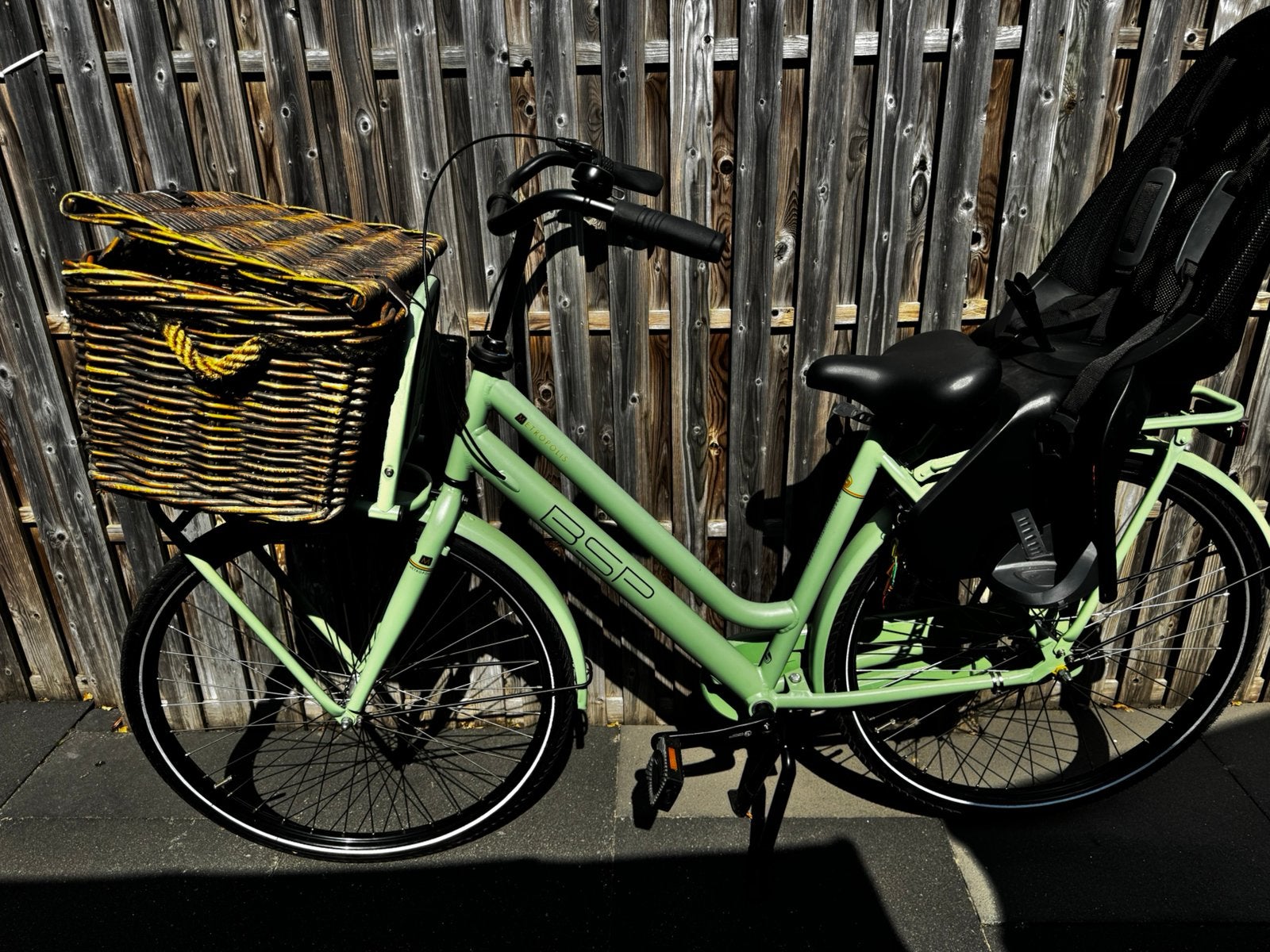 Moederfiets bsp, Fietsen en Brommers, Fietsen | Dames | Moederfietsen, Mandje, Zo goed als nieuw, 1 zitje, Ophalen