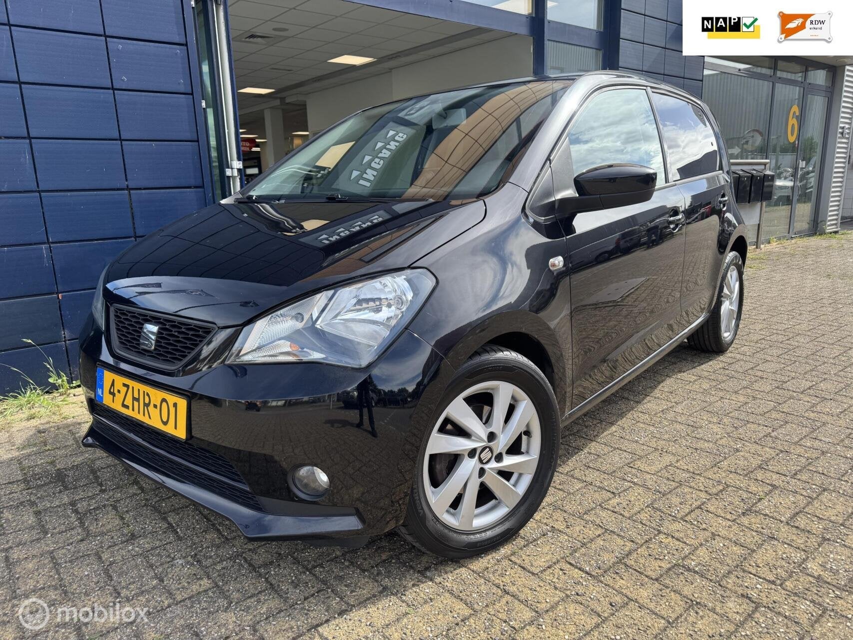 Seat Mii 1.0 Sport Dynamic | Nav.| NAP| NL| Regensens.| Incl, Auto's, Voorwielaandrijving, Euro 5, Gebruikt, 840 kg