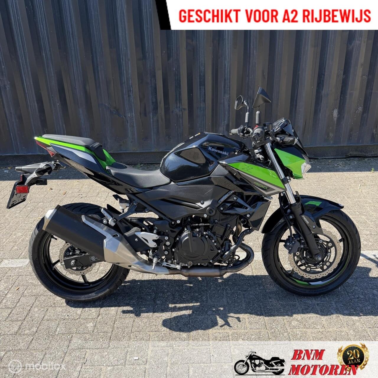 Kawasaki Z400, ABS, 399 cc, Toermotor, Handgeschakeld