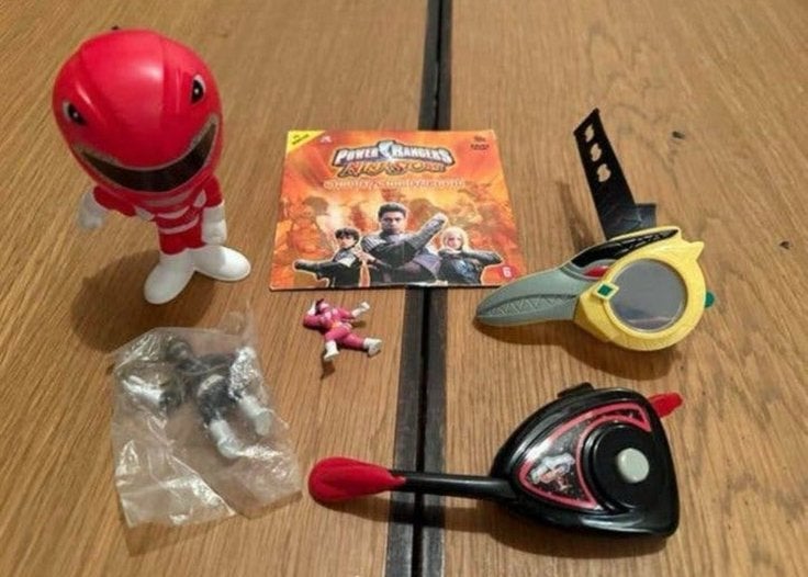 Power Rangers pakket, Ophalen of Verzenden, Gebruikt