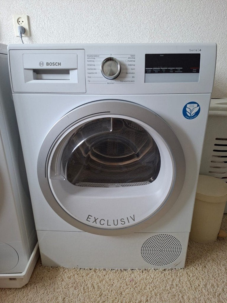 Bosch wasmachine serie 6 en wasdroger serie 4 - mooie set, Ophalen, Gebruikt, Minder dan 85 cm, Energieklasse A of zuiniger