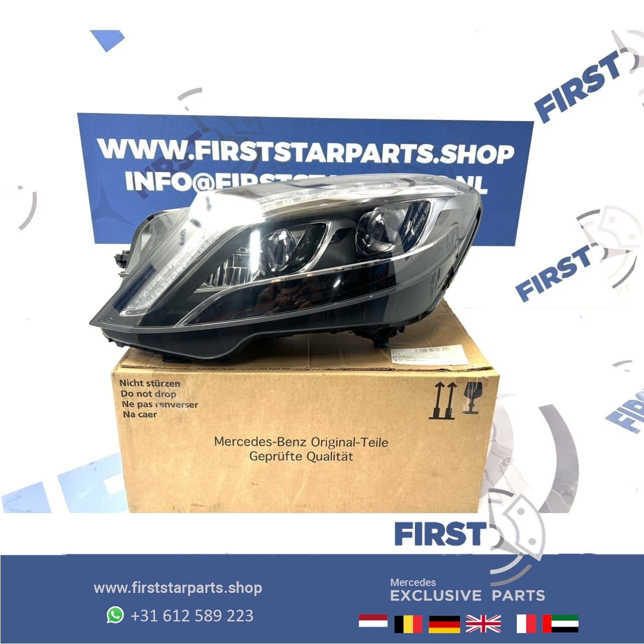 W222 S63 AMG / MAYBACH ILS KOPLAMP INTELLIGENT LIGHT SYSTEM, -, Ophalen of Verzenden, -, Gereviseerd