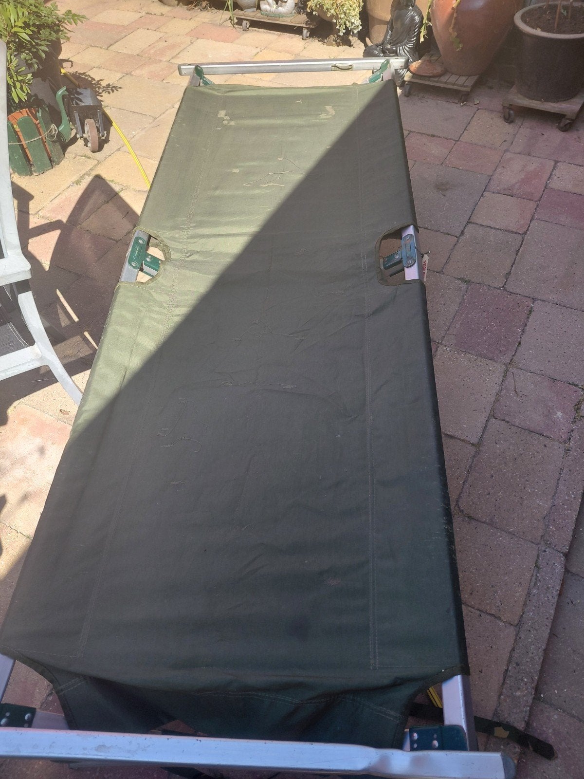 Militair veldbed 180 cm, Ophalen of Verzenden, Landmacht, Nederland