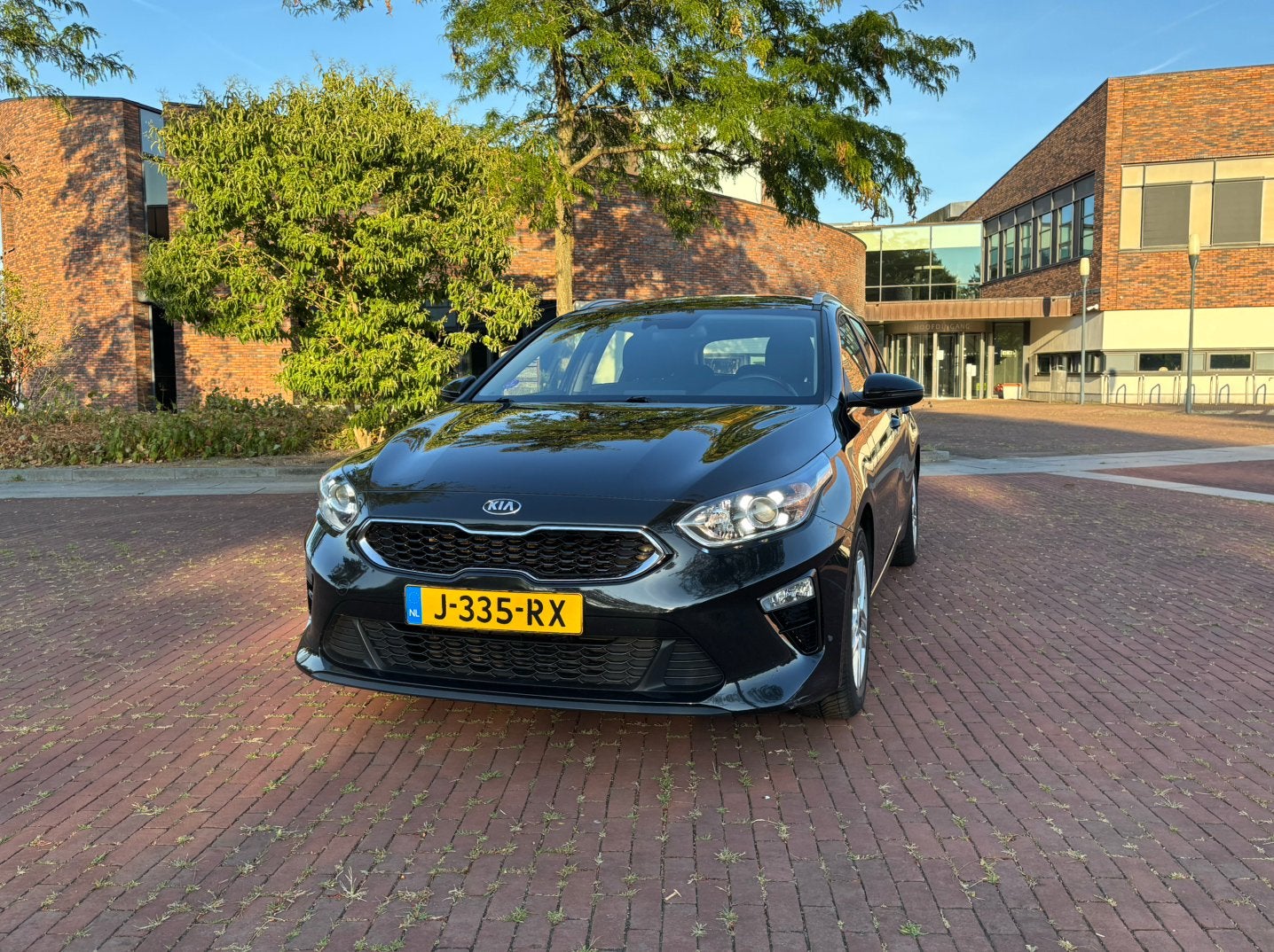 Kia Ceed Sportwagon 1.0 T-GDI Dynamic Line 120PK 2020, Auto's, Kia, Voorwielaandrijving, Euro 5, Stof, Zwart