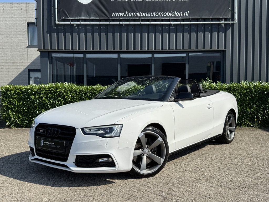 Audi S5 Cabriolet 3.0 TFSI 334pk Quattro Aut / Tiptr. Vol op, Auto's, Audi, Gebruikt, 2995 cc, Cabriolet, Leder