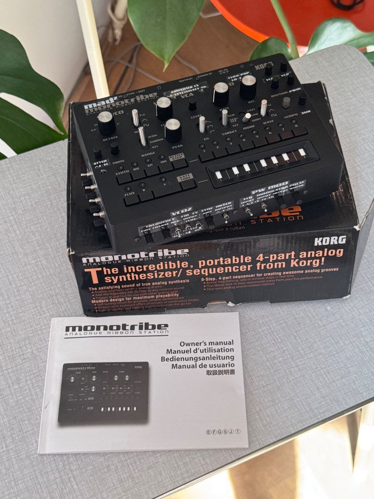 Korg Monotribe with Rare Mad Madel "Mad²" Semi-Modular Mod, Muziek en Instrumenten, Soundmodules, Ophalen of Verzenden, Zo goed als nieuw