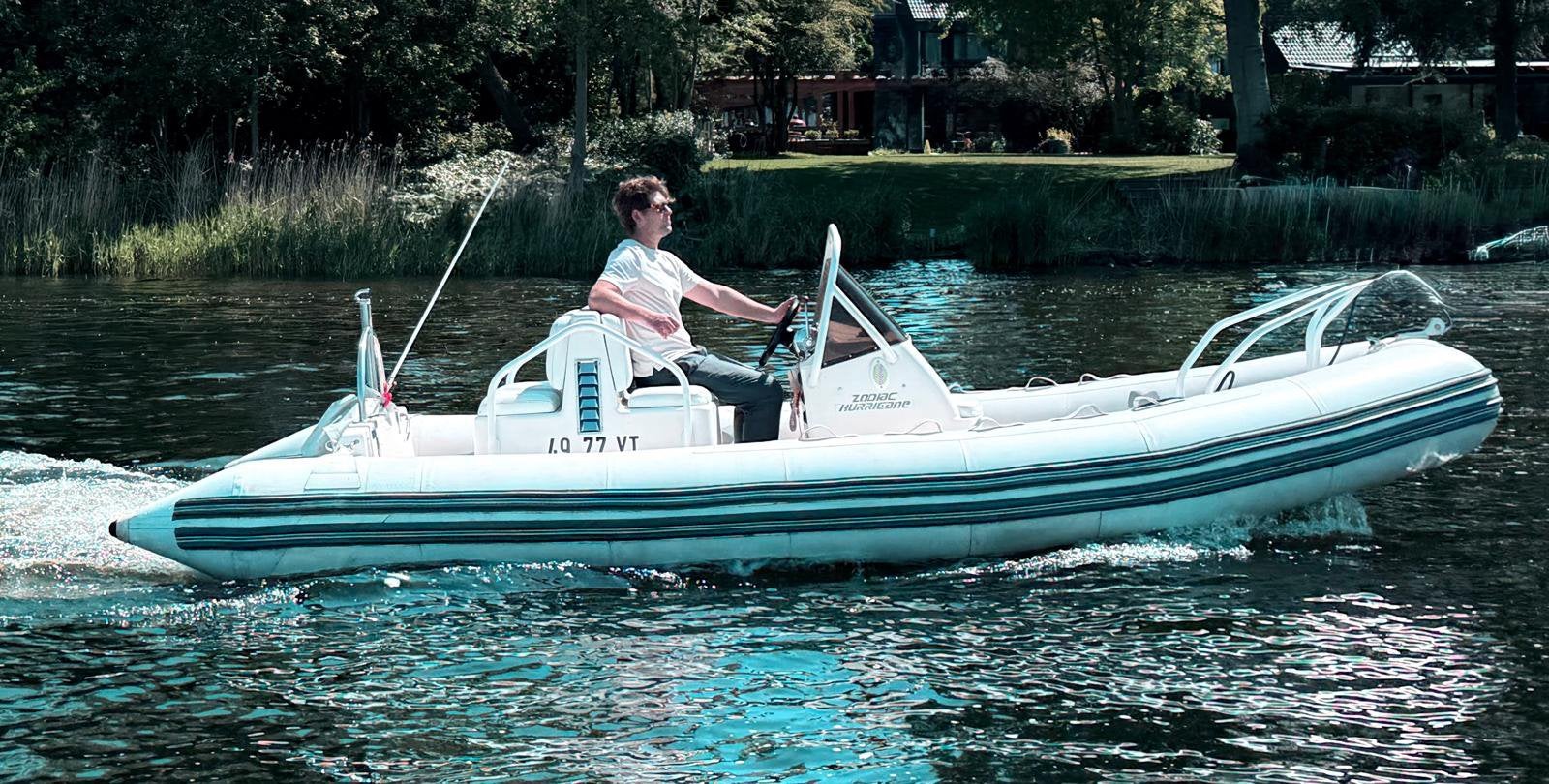 Zodiac Hurricane 165 PK - Professionele Tender met Jet, Gebruikt, Diesel, Zodiac, Overige materialen