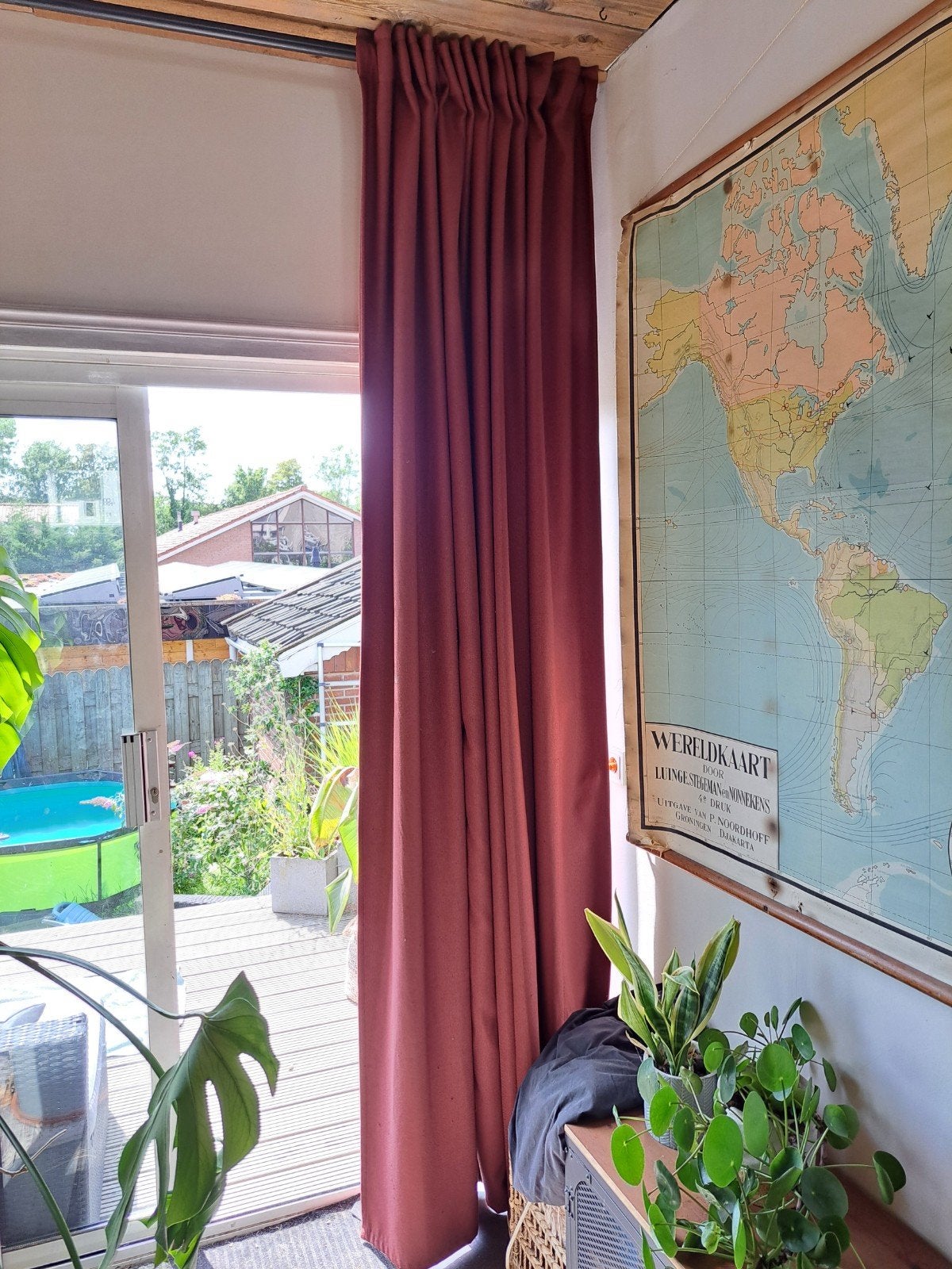 2sets Donkerrode verduisterende gordijnen van IKEA, IKEA, Ophalen