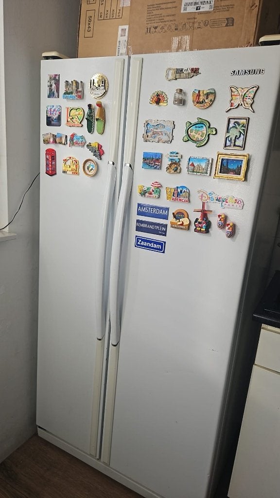Samsung Amerikaanse koelkast, Ophalen, Gebruikt, 200 liter of meer, 60 cm of meer