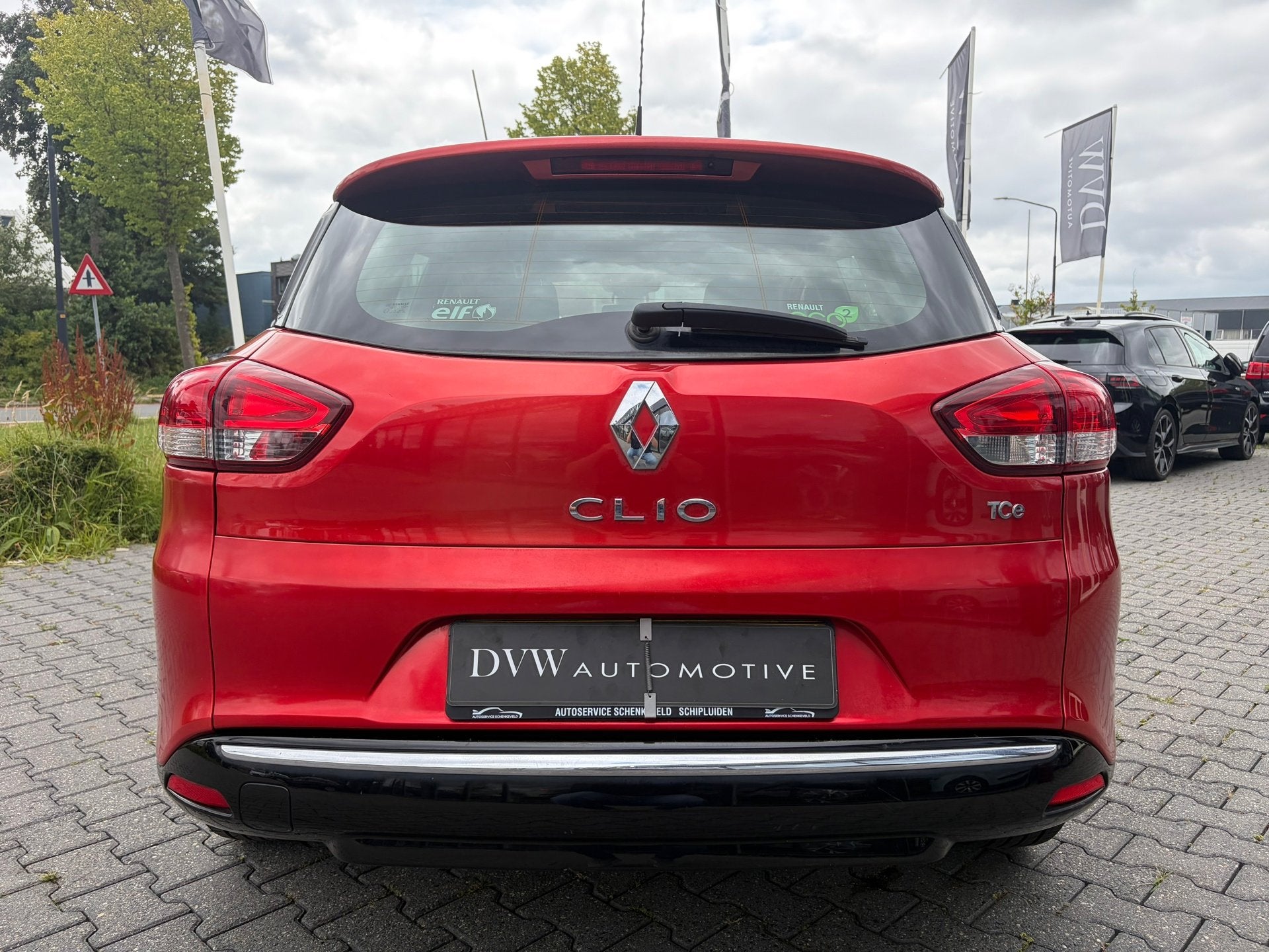 Renault Clio Estate 0.9 TCe Expression, Auto's, Renault, Voorwielaandrijving, Stof, Zwart, Origineel Nederlands