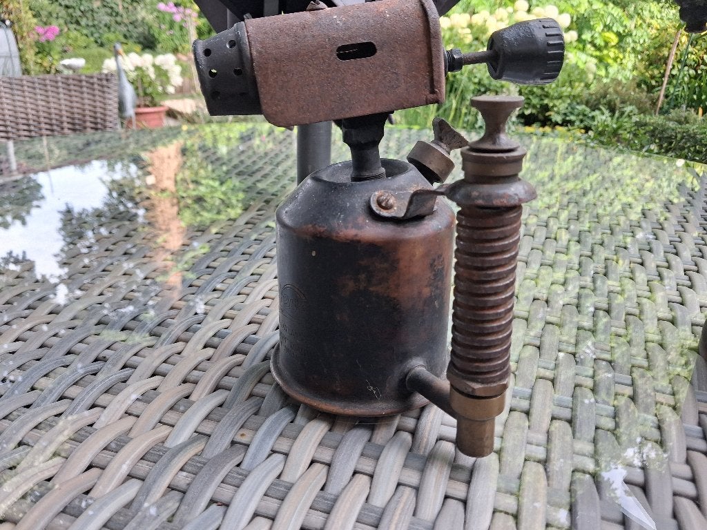 Te koop 2 oude/antieke verfafbrander voor de verzamelaar, Ophalen, Gebruikt