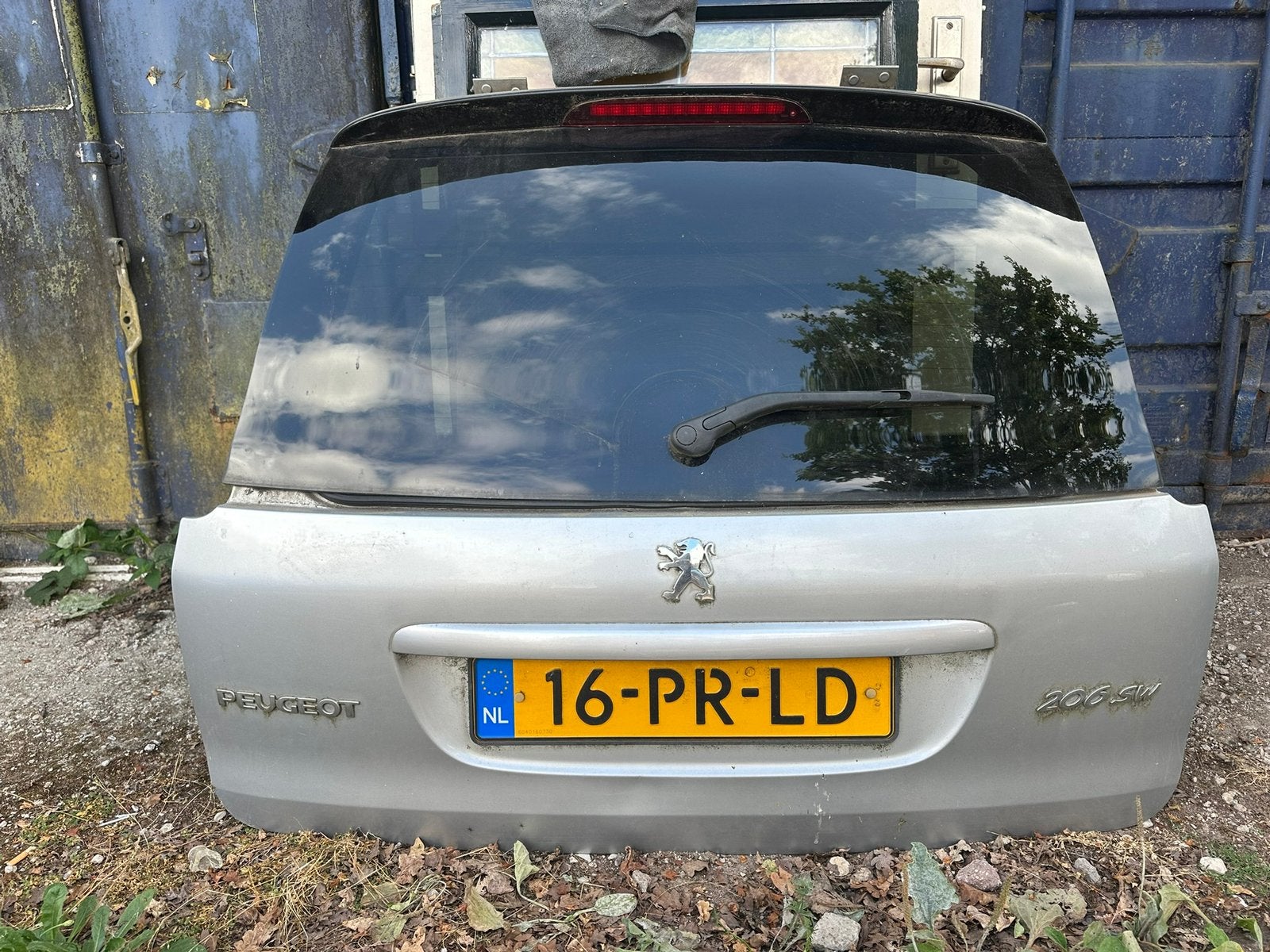 Achterklep Peugeot 206 SW - 2004, Ophalen, Gebruikt, Achterklep, Achter