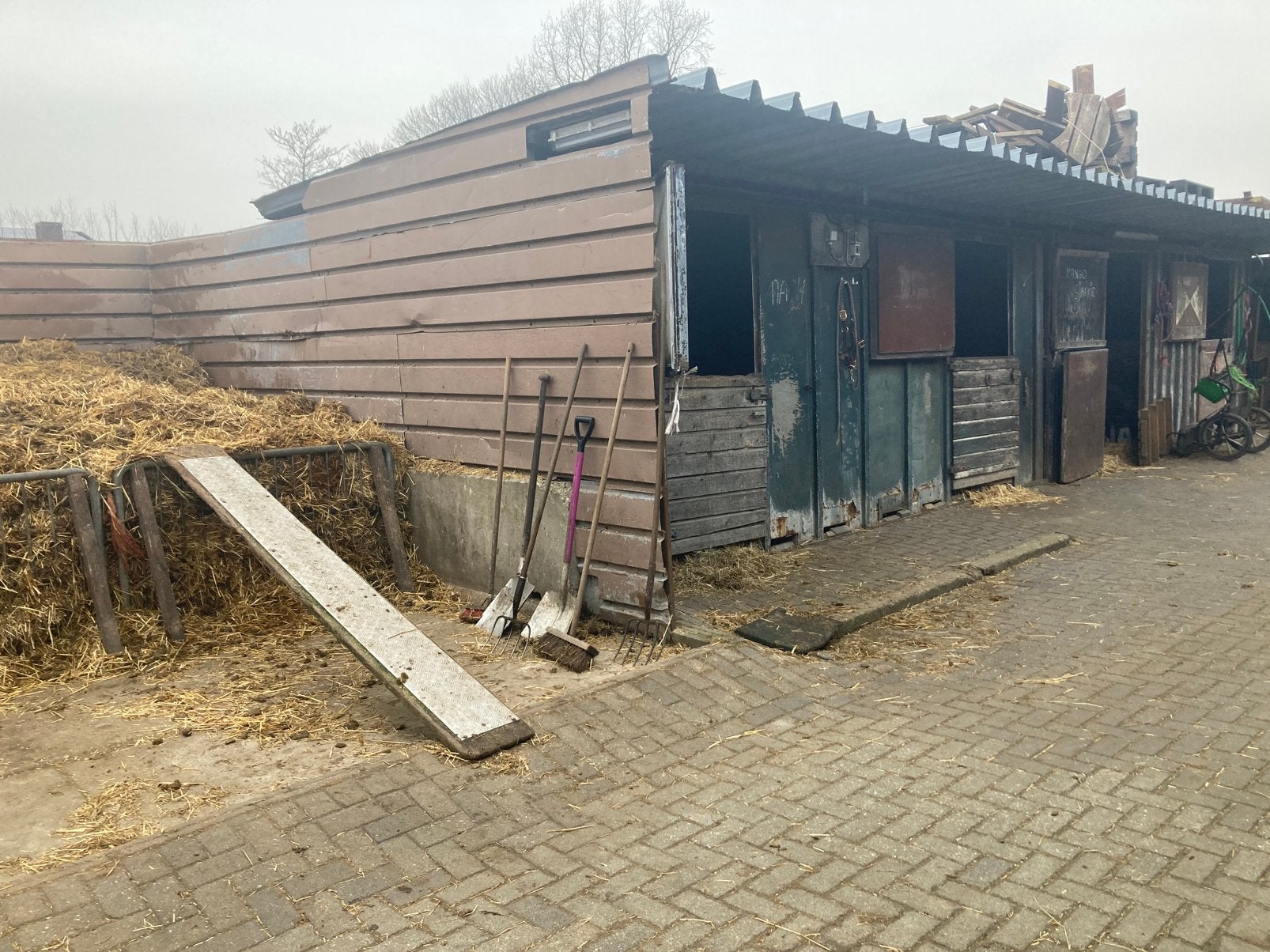 Paarden en shetlanderstallen te huur menwagen te koop, Dieren en Toebehoren, Weidegang, 4 paarden of pony's of meer