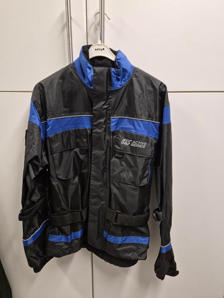 Motor regenpak (jas en broek) - Maat S, Motoren, Ophalen of Verzenden