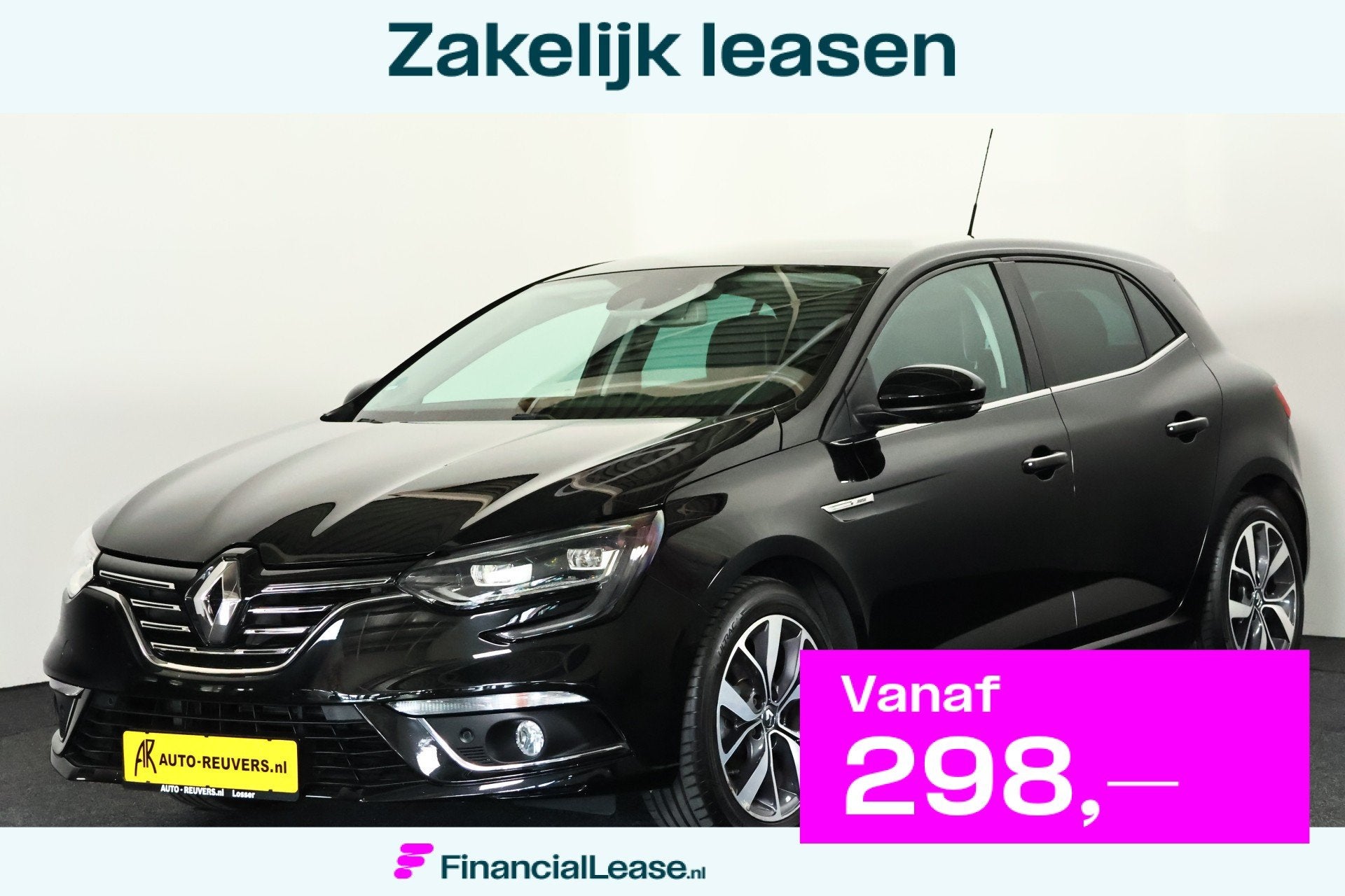 Renault Mégane 1.2 TCe Bose 130 pK / LED / Bose / Navi / Ma, Voorwielaandrijving, 12 maanden, Gebruikt, Zwart