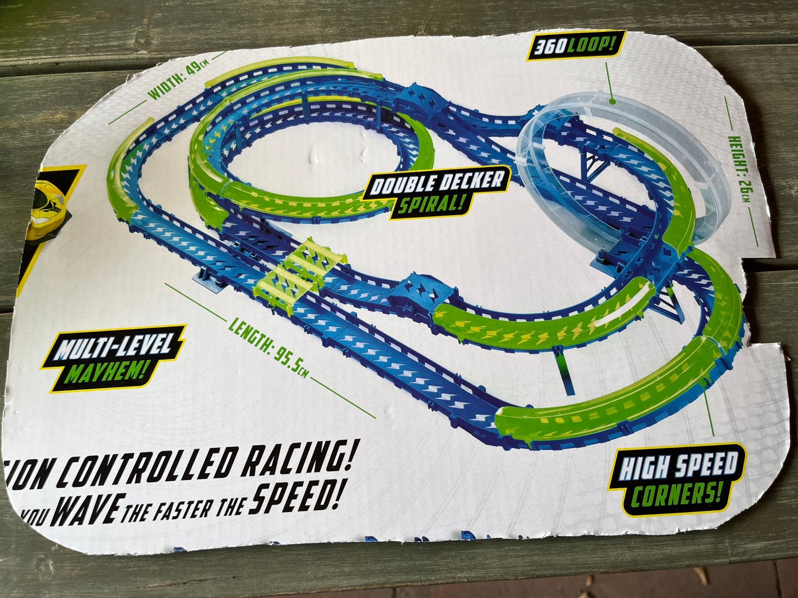 Wave Racers Epic Challenge Racebaan, Ophalen of Verzenden, Gebruikt, Elektrisch, Overige merken
