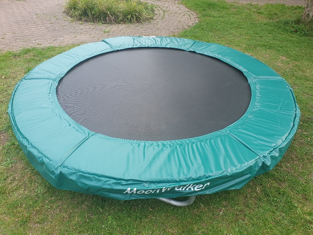 ETAN MoonWalker 244cm TRAMPOLINE met trap - Lees nog ZGAN!, Ophalen, Zo goed als nieuw