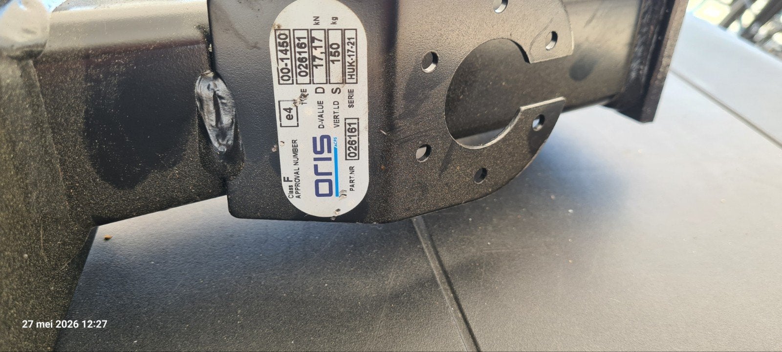 Iveco Daily Trekhaak - Oris 026161, Ophalen of Verzenden, Gebruikt
