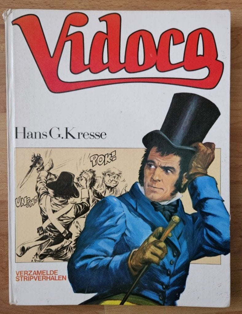 Vidocq-Hans G. Kresse 1970, 1e druk De Geillustreerde Pers, Eén stripboek, Ophalen of Verzenden, Gelezen, Hans G. Kresse