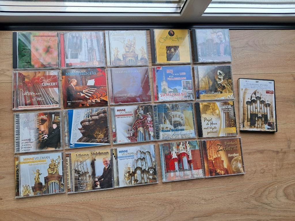 Partij CD's orgel, Cd's en Dvd's, Ophalen of Verzenden, Romantiek, Zo goed als nieuw, Overige typen