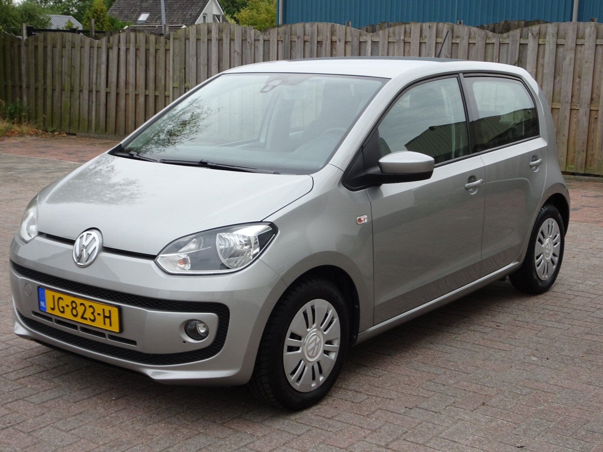 Volkswagen up! 1.0 move up! BlueMotion Airco, cruise control, Stof, Gebruikt, Origineel Nederlands, Bedrijf