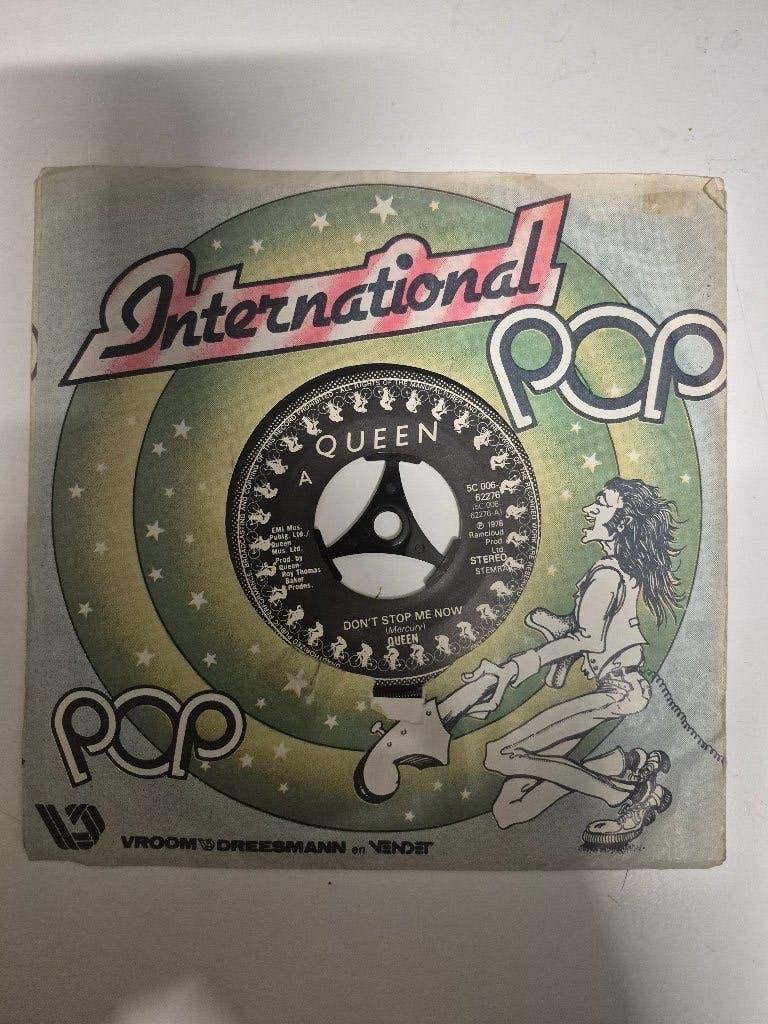 Queen. Don't stop me now., Cd's en Dvd's, Vinyl Singles, Beschermende buitenhoes, Ophalen of Verzenden, Gebruikt, Pop