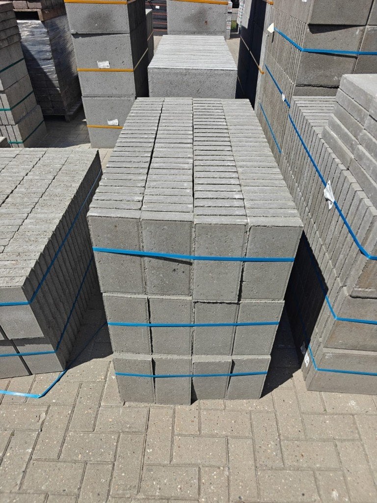 Tegels 30x30x4,5 grijs T2, Ophalen, Nieuw, 10 m² of meer, Beton